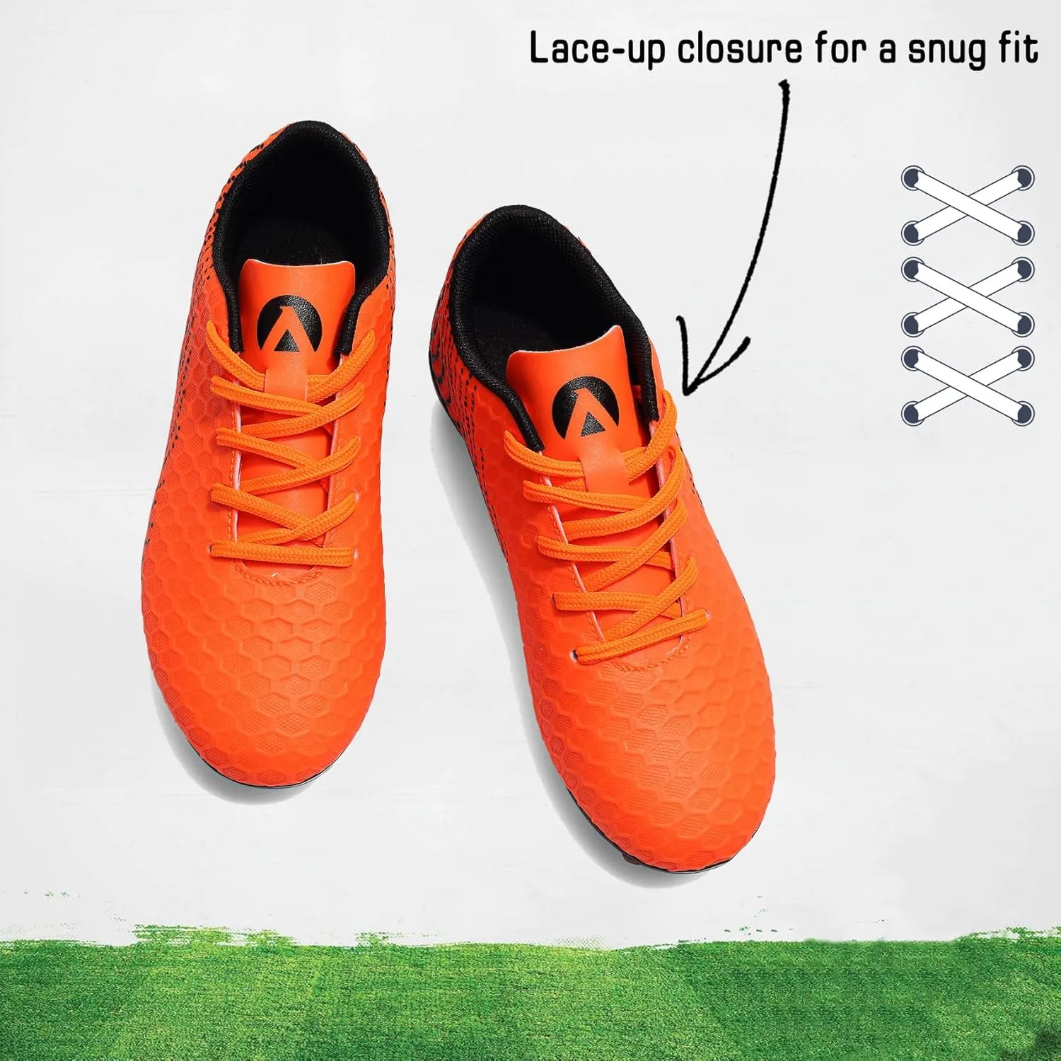 Boys Girls Soccer Cleats Kids Youth Firm Groud Soccer Shoes Athletic Outdoor Trainning Football Shoes Cleats