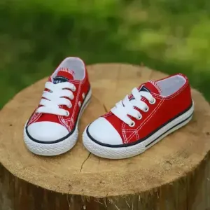 Canvas shoes non-slip casual shoes student parent-child shoes new baby shoes white shoes