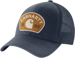 Carhartt Men's 106743 Canvas Mesh-Back 1889 Patch Cap