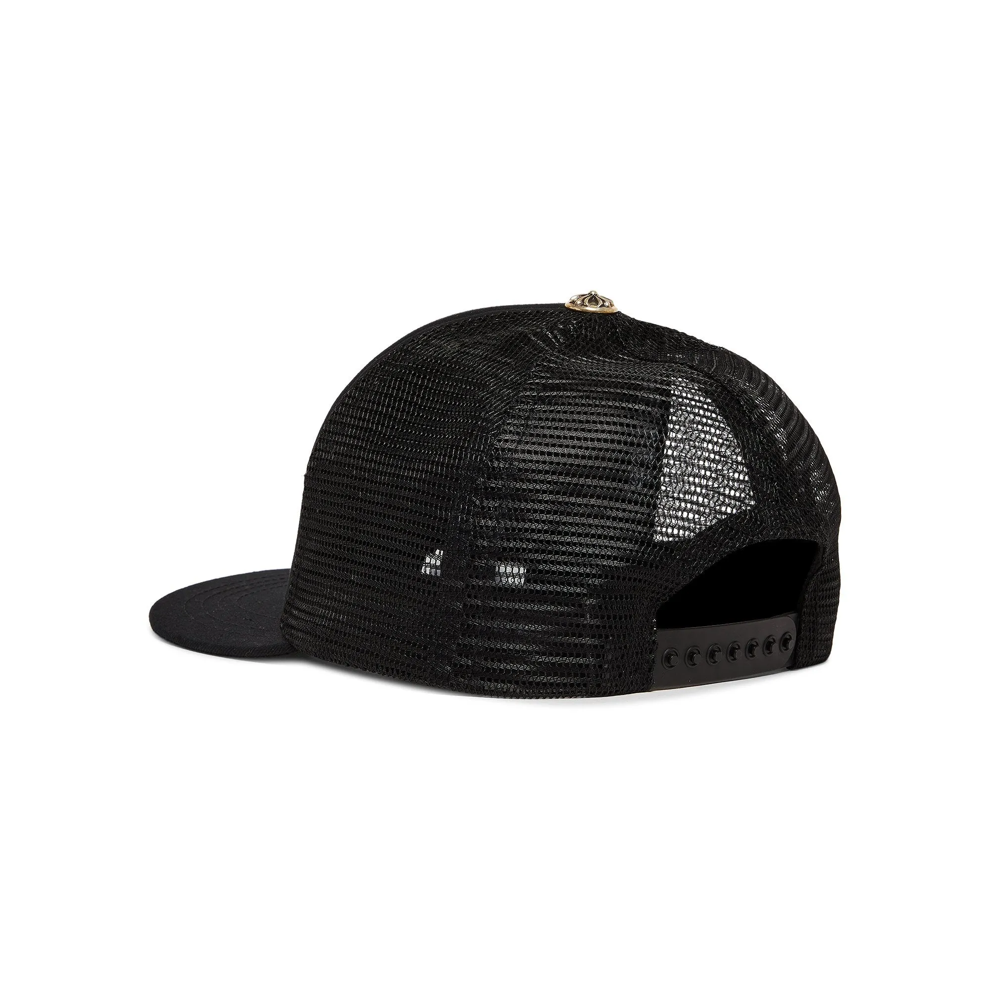 Chrome Hearts Honolulu Trucker Cap, Black