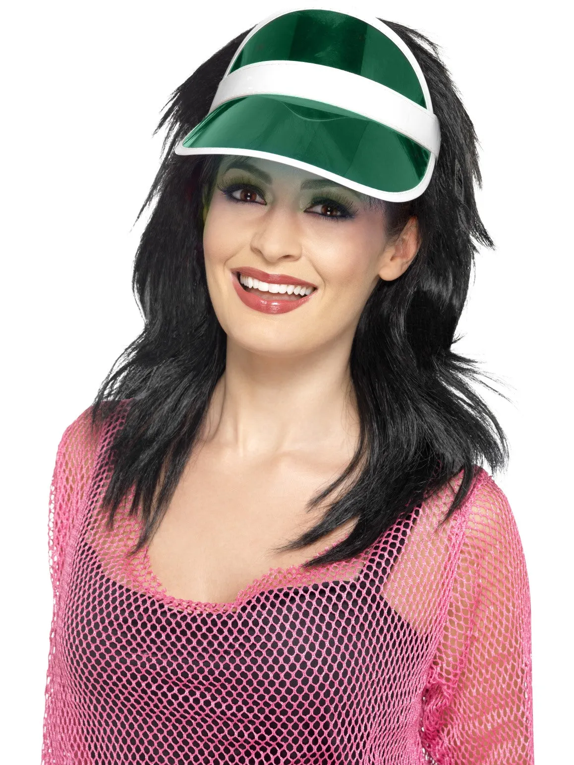 Green 80s Sun Visor