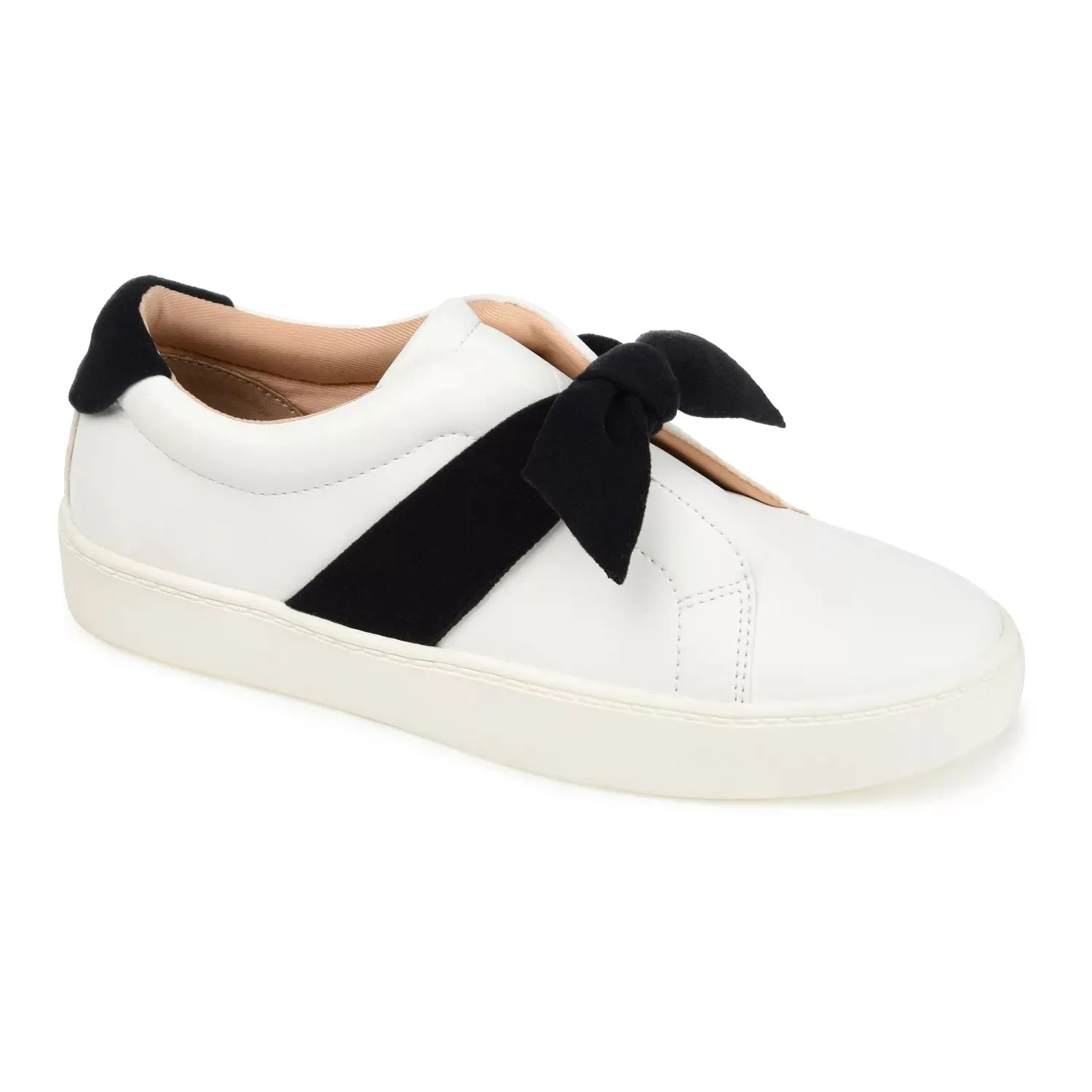 Journee Collection Abrina Comfort Women's Journee Collection Foam Sneakers, White