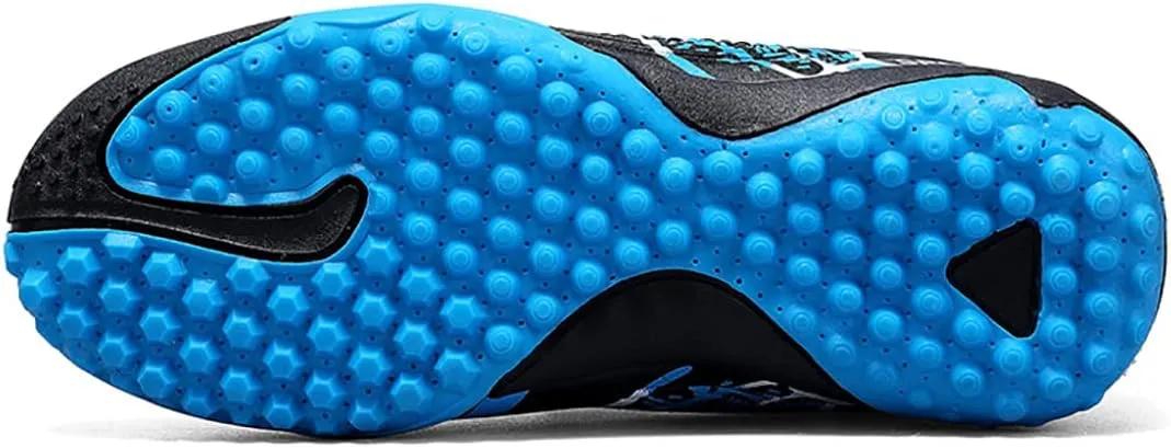 Kids Firm Ground Soccer Cleats for Boys Girls Outdoor Athletic Turf Shoes Indoor Football Trainning Sneakers