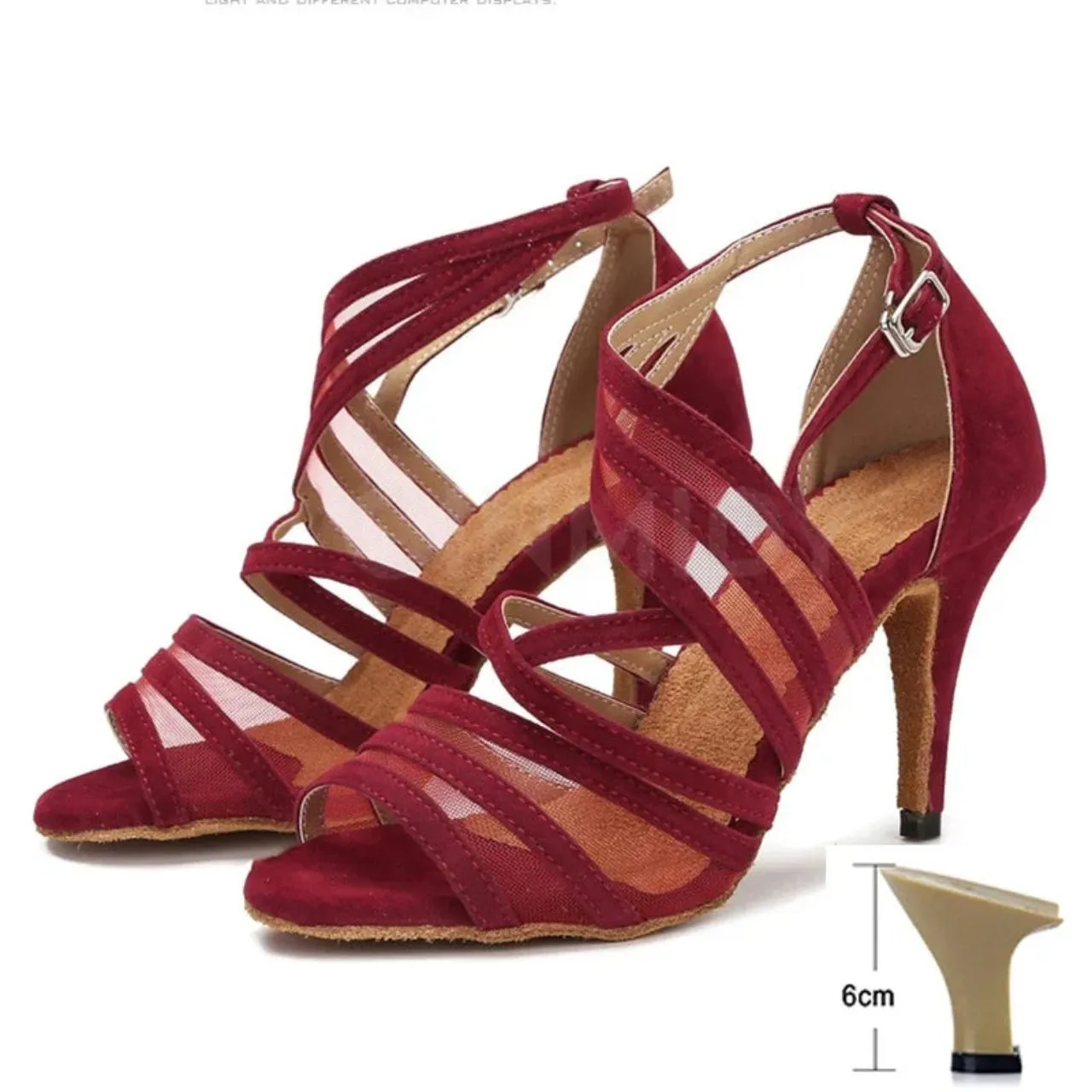 Merendy Suscitando Black Latin Dance Shoes