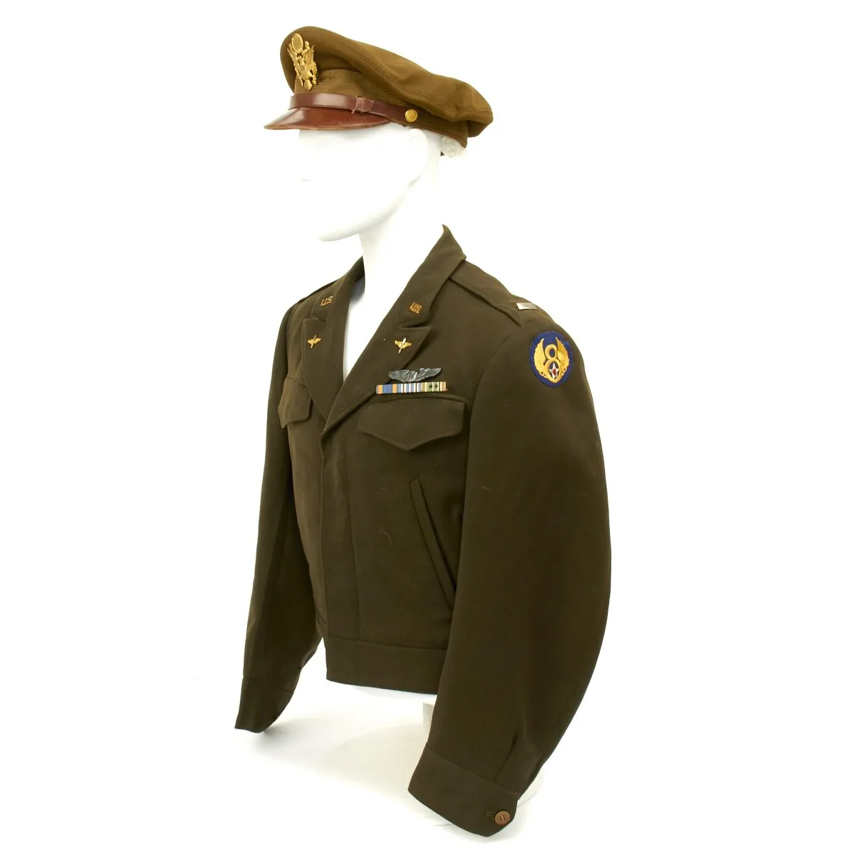 Original U.S. WWII B-24 Pilot 445th Bomb Group Actor Jimmy Stewarts Deputy Lead Grouping