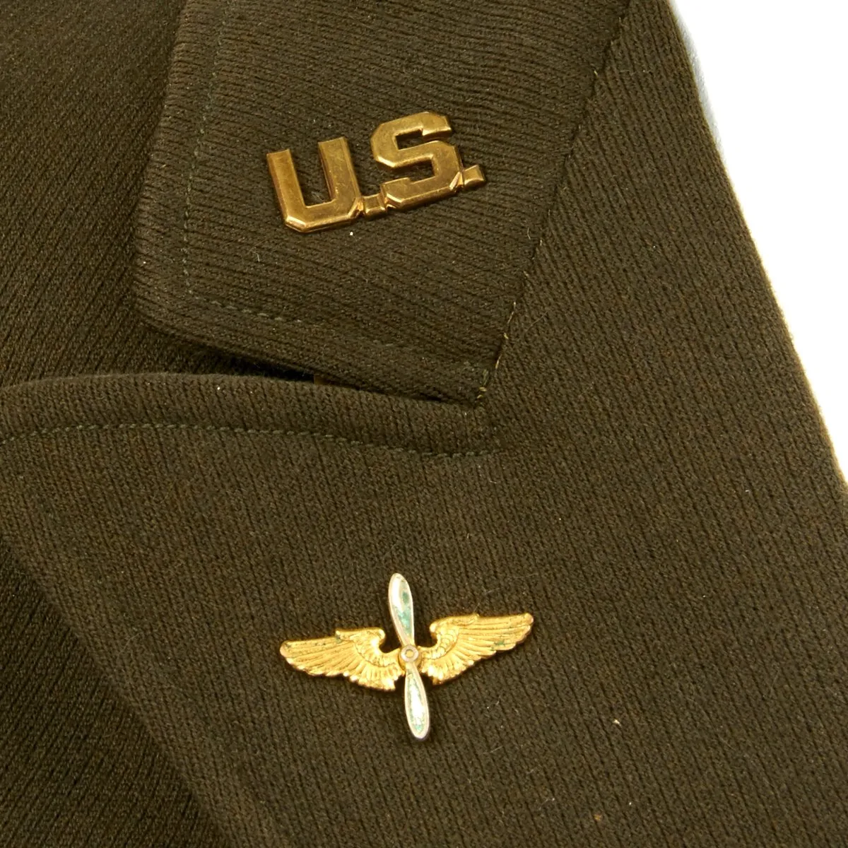 Original U.S. WWII B-24 Pilot 445th Bomb Group Actor Jimmy Stewarts Deputy Lead Grouping