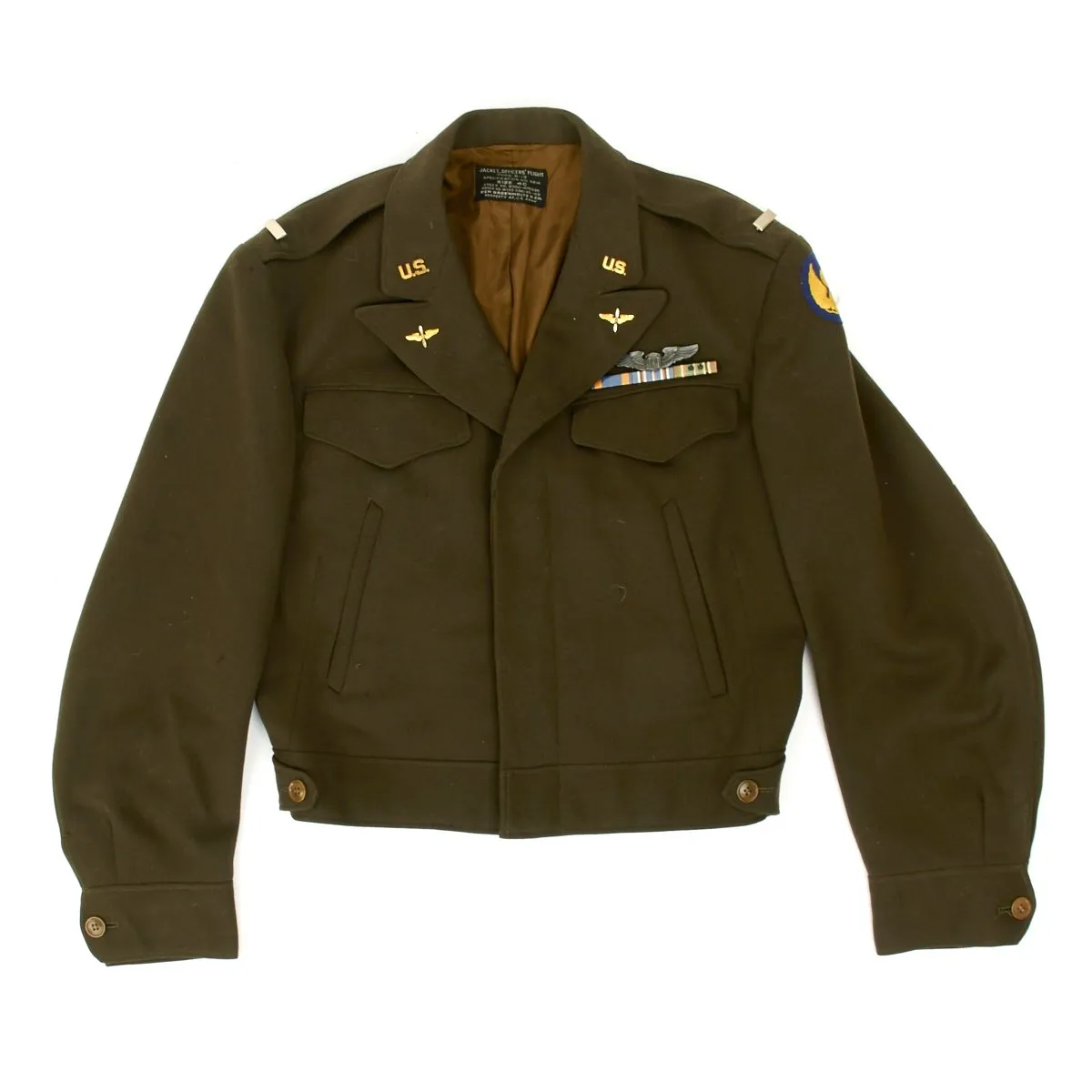 Original U.S. WWII B-24 Pilot 445th Bomb Group Actor Jimmy Stewarts Deputy Lead Grouping