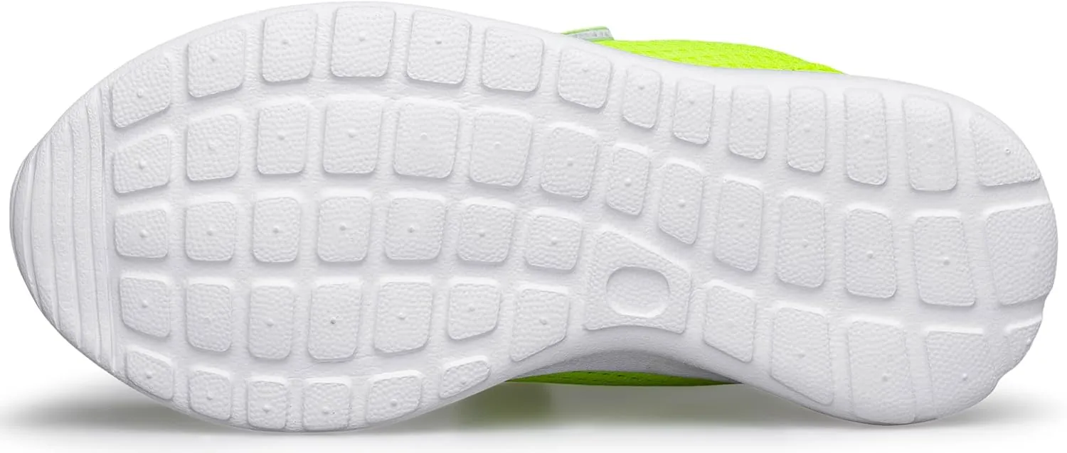 TOEDNNQI Boys Girls Sneakers Kids Lightweight Breathable Strap Athletic Running Shoes for Toddler/Little Kid/Big Kid