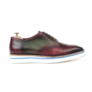 Ugur The Wine and Olive Lace Up Ugur The Wine and Olive Lace Up